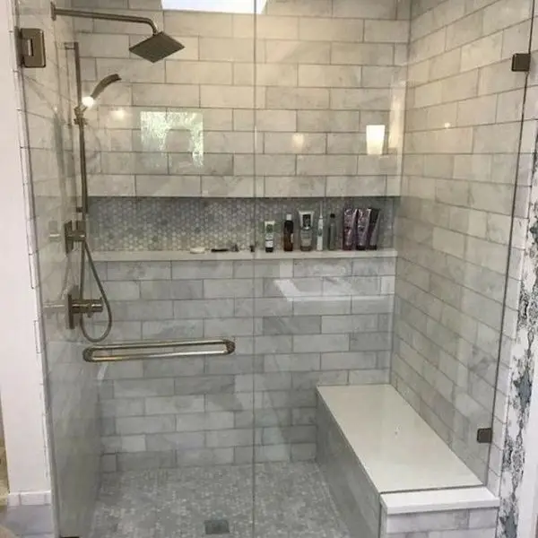walk-in shower